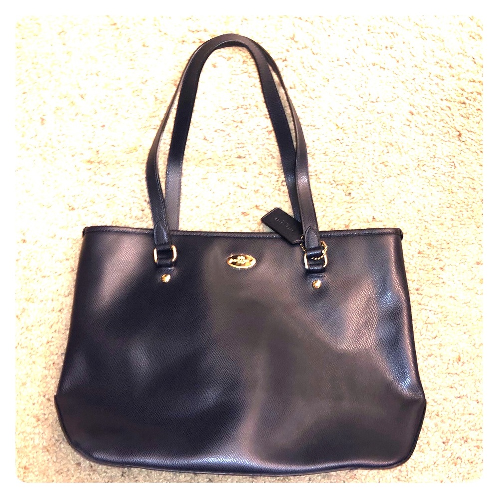 Authentic Coach purse - navy